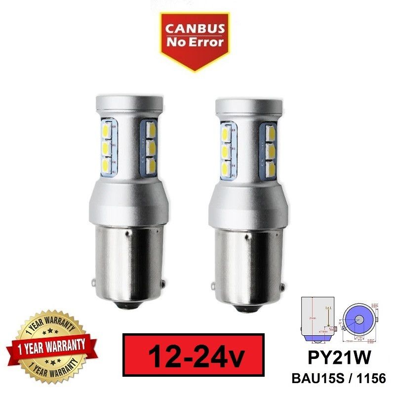 LED SIJALICE PY21W BAU15S 1156 - 12*3030smd Beograd Zemun